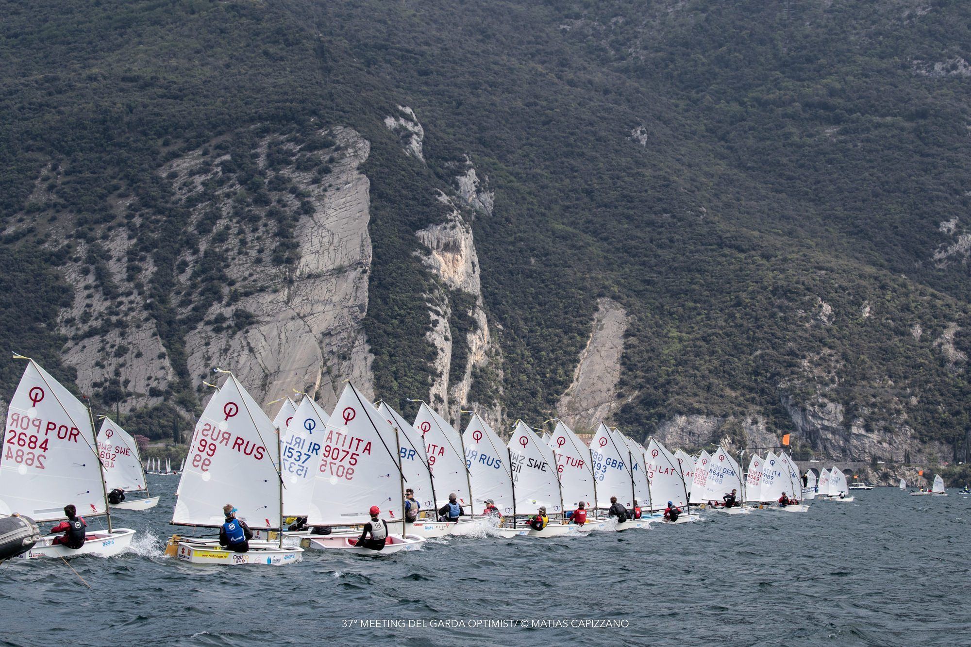 37° MEETING DEL GARDA OPTIMIST© Matias Capizzano