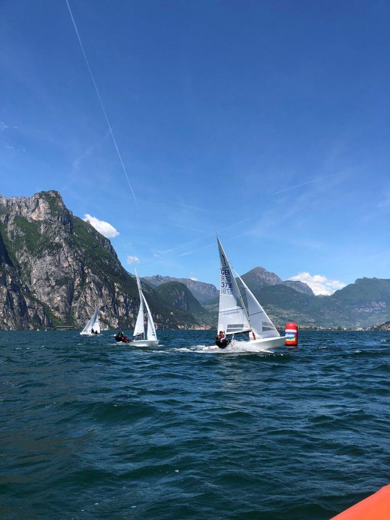 Un bel weekend di vela e otto regate completate per le flotte Dyas, 505 e Korsar alla Riva Cup 2019