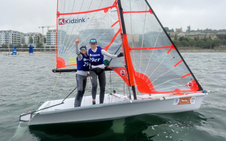 Bianca Marchesini (FVM) e Lucia Finato (FVR) sono campionesse iridate 29er Under 17 e vice campionesse assolute