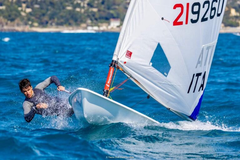 Lorenzo Ghirotti shines in Crotone at the second leg of the Italia Cup ILCA
