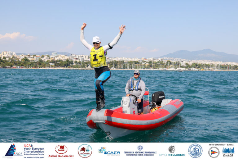 Sofia Gisele Berteotti wins the Under 17 ILCA 6 Europeans in Greece